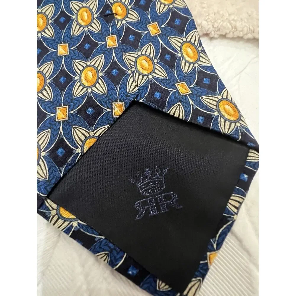 Richel Royal Neck Tie Blue Yellow‎